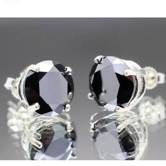 Jewelry - Real Black Diamond Earrings